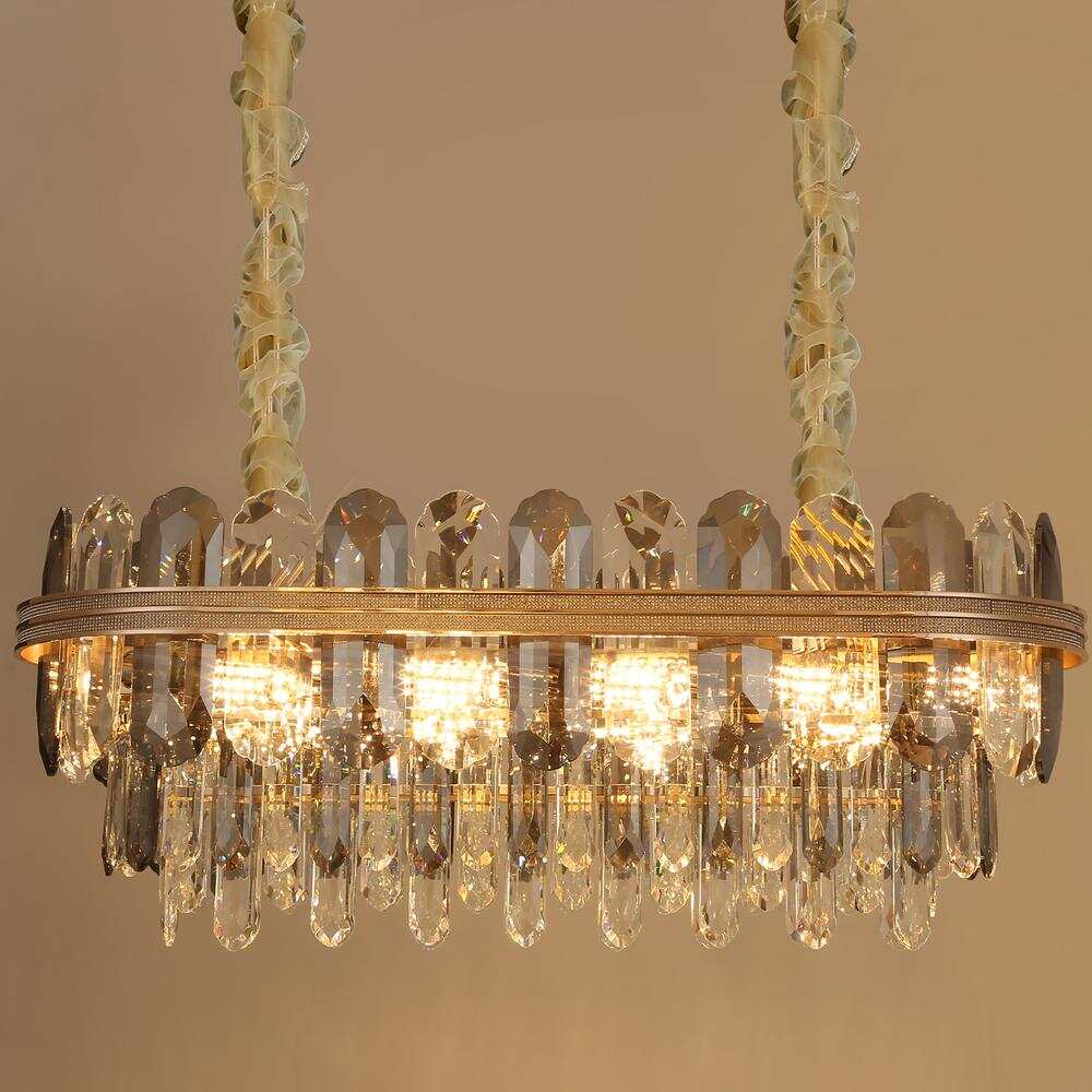 postmodern crystal LED pendent light product show 2